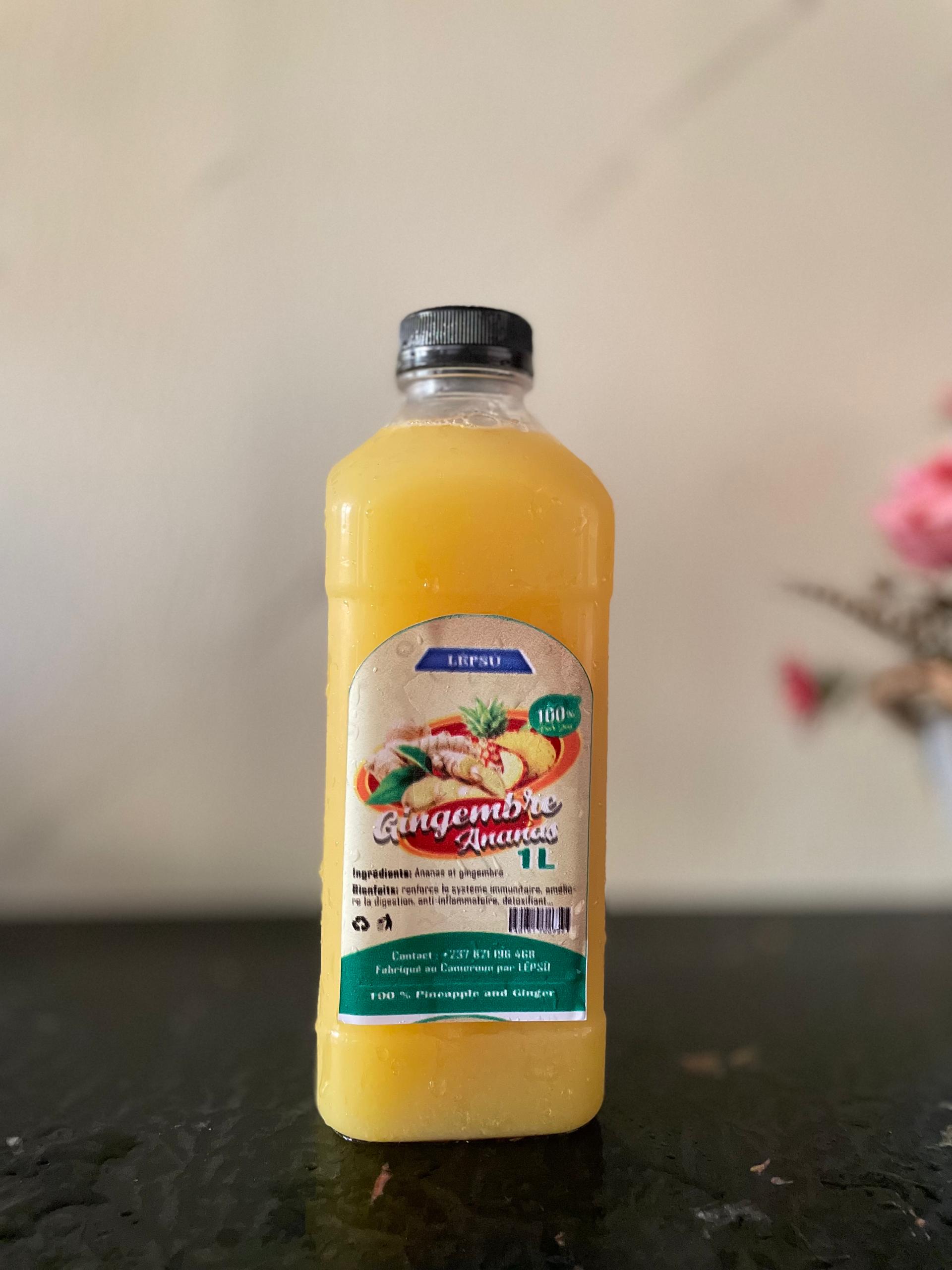 Jus ananas gingembre